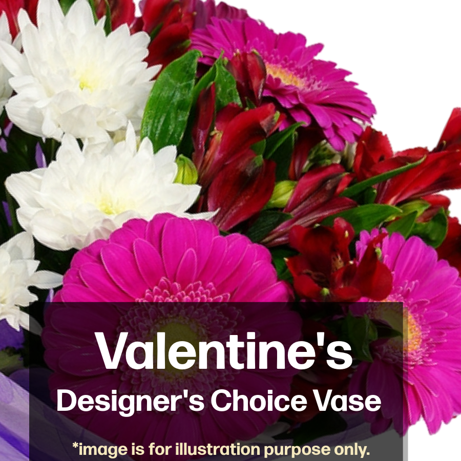 VAL7 Designers Choice Mixed Floral Vase